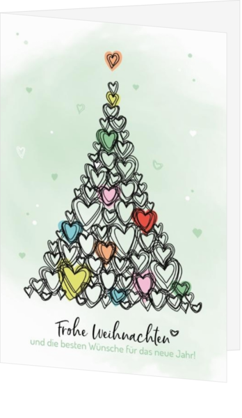 Weihnachtsbaum - weihnachtskarte 631100