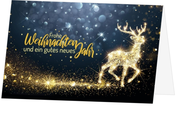 Rentier - weihnachtskarte 631111