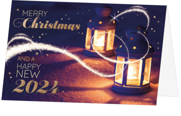 Schnee - weihnachtskarte 22156D