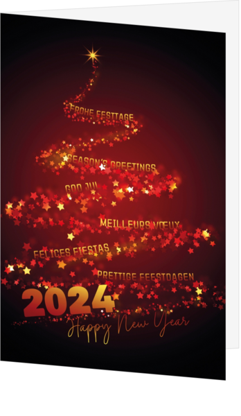 Weihnachts- und Neujahrskarten - weihnachtskarte 23028D