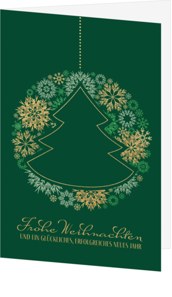 Weihnachts- und Neujahrskarten - weihnachtskarte 23130D