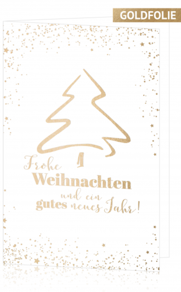 Festlich - weihnachtskarte 23172D